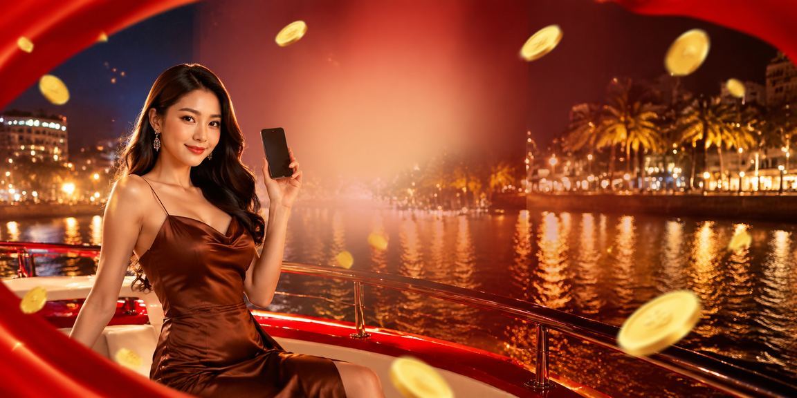 Người dùng tại Phan Thiết thư giãn với điện thoại và trải nghiệm casino di động trên a330